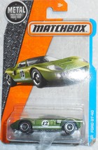  Matchbox 2017 &quot;Ford GT-40&quot; Green #12 Racer #23/125 Mint On Sealed Card - £2.35 GBP