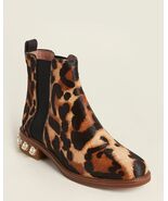 LOUISE ET CIE  Zeopard &amp; Black Valtina Ankle Boots - Size 7.5M - $1,310.23 MXN