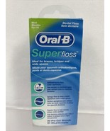 Oral-B Super Floss Mint Dental Floss Pre-Cut Strands 50 Each - $6.90 CAD