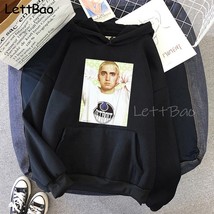  Cool Black Unisex Hoodies Sweatshirt Hip Hop Rap  Style Tops Pullover HipHop  W - £56.39 GBP