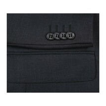 Men Renoir Suit Separate Super 140 Wool Two Button Classic Fit 555-3 Charcoal image 5