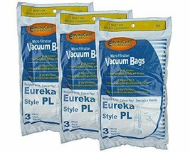 9 Eureka Electrolux PL Bags Bagged Maxima 62389 62389A EU-62389 62389-6 62480 62 - $15.61