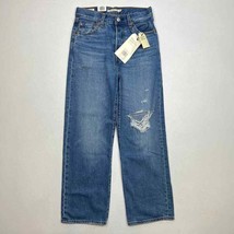 Levi&#39;s Premium Ricbage Straight Ankle Jeans Jeans Medium Wash - $98.01