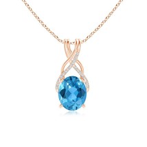 Authenticity Guarantee

ANGARA 4.81 Ct Swiss Blue Topaz Criss Cross Pendant w... - $1,178.10