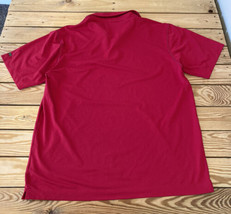 Nike Dri Fit Men’s Short Sleeve Polo Shirt Size L Red P1 - £14.00 GBP