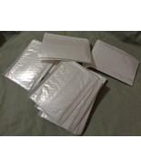10 small SELF SEALING POLY WHITE BUBBLE MAILERS PADDED SHIPPING ENVELOPES - $173.06 MXN
