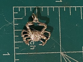 VINTAGE STERLING SILVER CRAB ? CHARM - £12.58 GBP