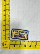 Admit One Girl Scouts Movies GSA Patch - $7.92