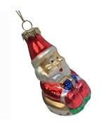 Thomas Pacconi Christmas Ornament Museum Series Santa Riding Sleigh Glas... - £10.19 GBP