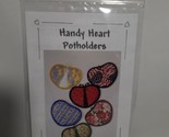 Handy Heart Potholders by Suzannes Quilt Shop Easy Kitchen Accessories T... - $2.91