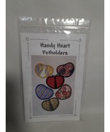 Handy Heart Potholders by Suzannes Quilt Shop Easy Kitchen Accessories T... - £2.28 GBP