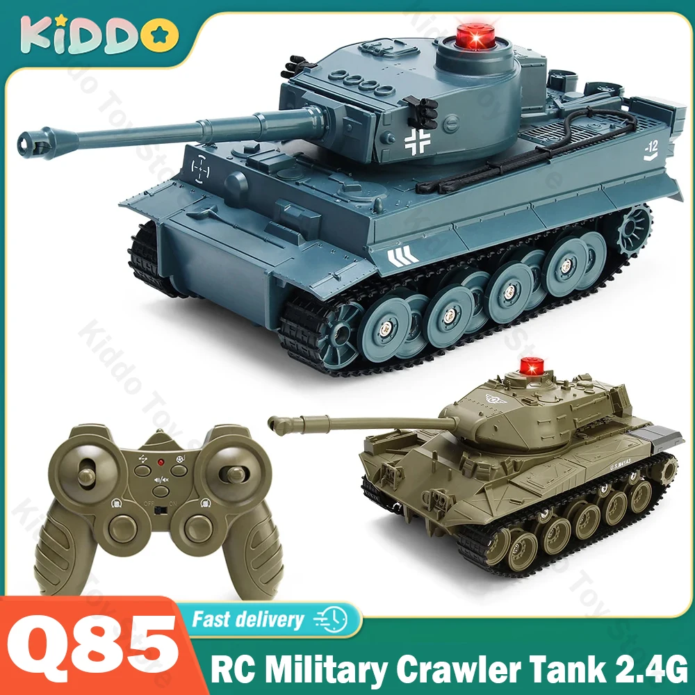 Ank model 2 4g remote control military crawler programmable tank sound effects military thumb200