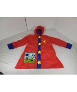 Pyramid Mickey Mouse Kids Size 4 Girls Boys Red Rain Jacket Coat Vintage - $343.15 MXN