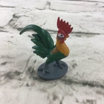 Disney Moana Hei Hei Chicken Rooster Figure PVC Cake Topper Toy Animal Sidekick - £3.68 GBP