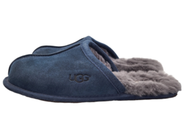 UGG Men&#39;s Suede Scuff Wool Insole Slide On Slippers True Navy Size 7 - $45.02