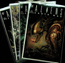 Aliens: Earth War #1-4 (Jun-Oct 1990, Dark Horse) - Comics Set of 4 - Near Mint - £20.84 GBP