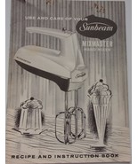 Use &amp; Care of Your Sunbeam Mixmaster Hand Mixer Reicp &amp; Instruction Book... - £3.91 GBP