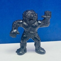 Monster miniature toy figure vintage hong kong 1986 tmac black alien spa... - $13.81