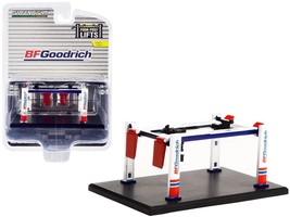 Adjustable Four-Post Lift &quot;BFGoodrich&quot; White and Red &quot;Four-Post Lifts&quot; &quot;... - $25.75