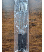 Vintage Set of 4 Fondue Forks - Used - No Color - 9&quot; (inches) long - $133.22 MXN