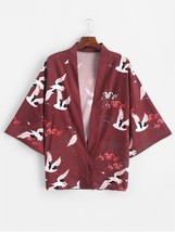 Zaful Open Front Kimono Cardigan, Men, 3XL, Blue - £19.95 GBP
