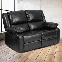 Black Leather Recline Loveseat BT-70597-LS-GG - $594.95