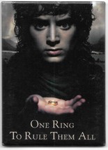 The Lord of the Rings One Ring To Rule Them All Frodo Image Refrigerator... - $4.99