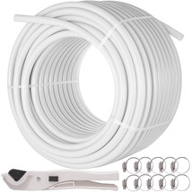 VEVOR 3/4&quot; x 300ft Coil PEX Tubing PEX Pipe White Floor Radiant Heat - £132.20 GBP