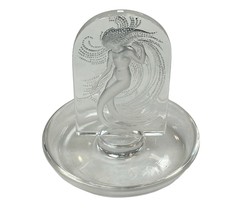 Lalique Crystal Dancing naiade water nymph ring tray 402243 - £79.13 GBP