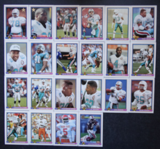 1991 Bowman Miami Dolphins Team Set of 22 Football Cards - £4.72 GBP