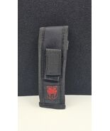 Cobratec Folding Blade Knife Sheath Black Nylon Belt Pouch Case 6&quot; - $19.79