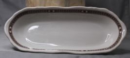 Scammell&#39;s Trenton China Bread Relish Cheese Dish 10 Inches Long - £15.01 GBP