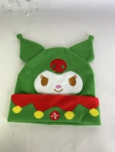 Sanrio Kuromi Christmas Green Cuff Beanie Hat Cap Adult Womens OSFM - $20.00