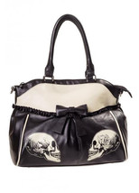 Parallel Universe Skeleton Skull Gothic Purse Handbag Bbn7049 - £67.93 GBP