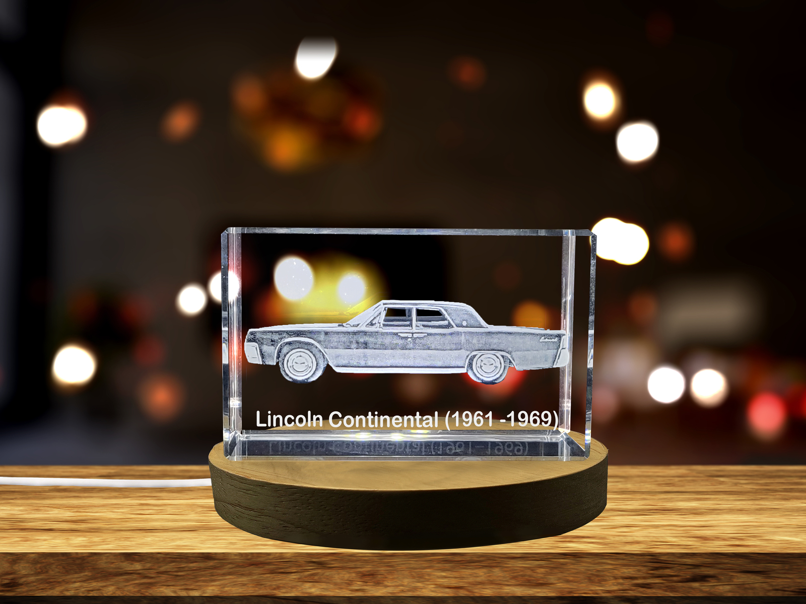 LED Base included | Timeless Luxury: Lincoln Continental (1961–1969) - 3D - $25.99+