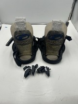 Factor Vario Blue Wrap Wakeboard Bindings M Medium - $39.59
