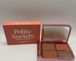 Polite Society Go Flush Yourself Blush &amp; Glow Face Palette 0.44 oz - £26.10 GBP