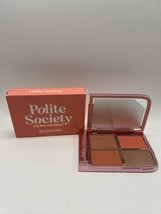 Polite Society Go Flush Yourself Blush &amp; Glow Face Palette 0.44 oz - £25.65 GBP