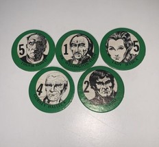 Dune Vtg 1979 Board Game Avalon Hill Green Character Discs Only - $11.75