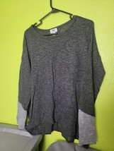 Old Navy Light Weight Sweatshirt Pullover Gray Long Sleeve Gray Large - £11.53 GBP