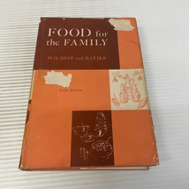 Food For The Family Cookbook Hardcover Book Jennie S. Wilmot 1960 - £21.91 GBP