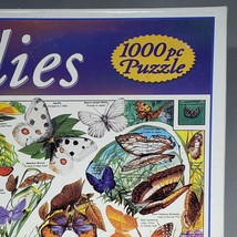 World's Most Beautiful Butterflies 1000 Pc Jigsaw Puzzle White Mountain Complete - $17.95