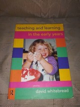 Teaching &amp; Learning In The Early Years 1997 Edited By David Whitebread P... - £7.90 GBP