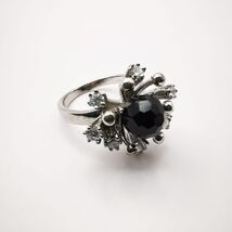 Vintage Women's Ring,925 Sterling Silver,Cubic Zirconia,Jewelry - $140.00
