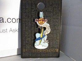Hard Rock Cafe Collector Pin Back Airshow Guitar  2017 Atlantic City NJ - $128.61 MXN