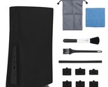 Dust Cover Kit For Ps5,12 In 1 Accessories With Soft Dust Case For Plays... - £29.92 GBP
