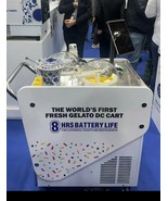 Fresh Gelato on the Go! Ice Cream Gelato Fresh Gelato DC Battery Cart Ge... - €12.038,02 EUR