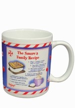 Christmas Holiday Mug Snowmen The Smore&#39;s Family Recipe by Houston Harvest 10 oz - £11.85 GBP