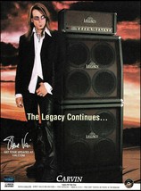 Steve Vai Signature Carvin Legacy Series guitar amplifier 2006 amp ad print #2b - £3.09 GBP