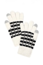   Cozy Color Blocked Smart Winter Gloves - $23.75